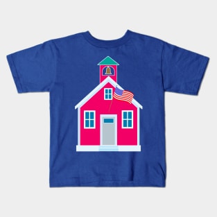 Little Red School House Kids T-Shirt